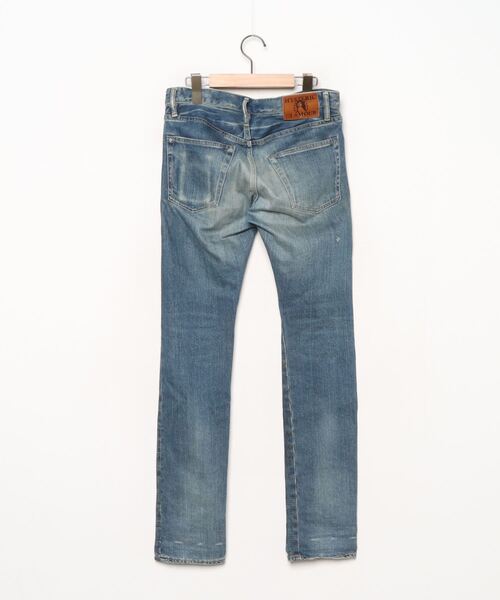 HYSTERIC GLAMOUR」 ダメージ加工デニムパンツ 28inch ブルー メンズ 