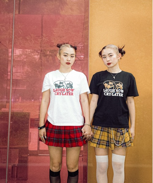 tシャツ 「ZOZOTOWN限定」LHP×ANKAN(ANRI＆KANNA)/CLOWN BACK PRINT TEE レディース メンズ L.H.P tシャツ 「ZOZOTOWN限定」LHP×ANKAN(ANRI＆KANNA)/CLOWN