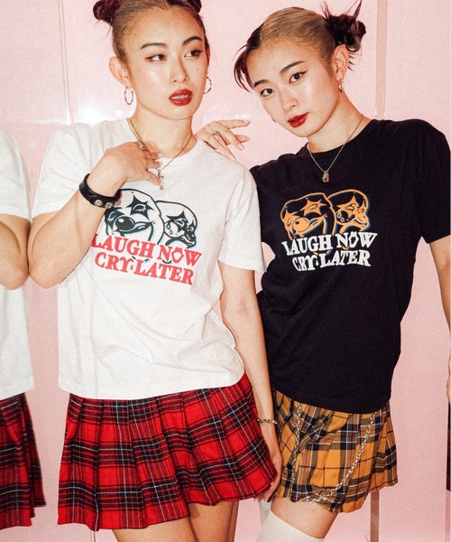 tシャツ 「ZOZOTOWN限定」LHP×ANKAN(ANRI＆KANNNA/CLOWN LOGO TEE レディース L.H.P tシャツ 「ZOZOTOWN限定」LHP×ANKAN(ANRI＆KANNNA/CLOWN