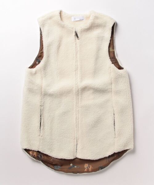 ベスト ジレ 「ihana」(BRD）ベスト レディース PARKS TOKYO SELECT ベスト ジレ 「ihana」（BRD）ベスト