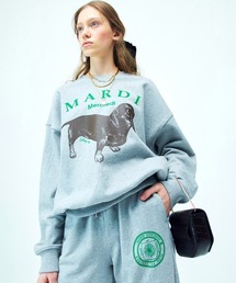 MARDI DDANJI CH02 スウェット Mardi Mercredi Sweatshirt Ddanji CH.02 White Black – Balilene