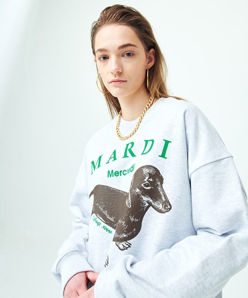 Mardi Mercredi トレーナー スウェット SWEATSHIRT DDANJI