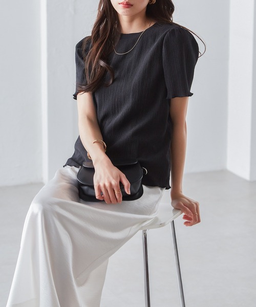 RANAN tシャツ ギンガムチェック楊柳Tシャツ レディース : ZOZOTOWN