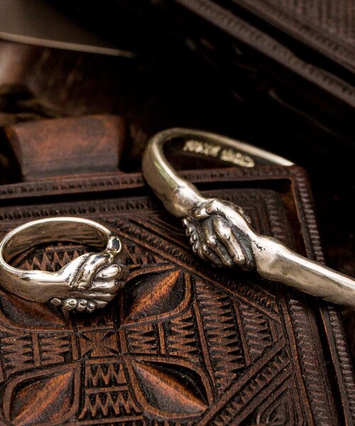 指輪 リング 「EXCLUSIVE」Handshake Ring レディース メンズの画像
