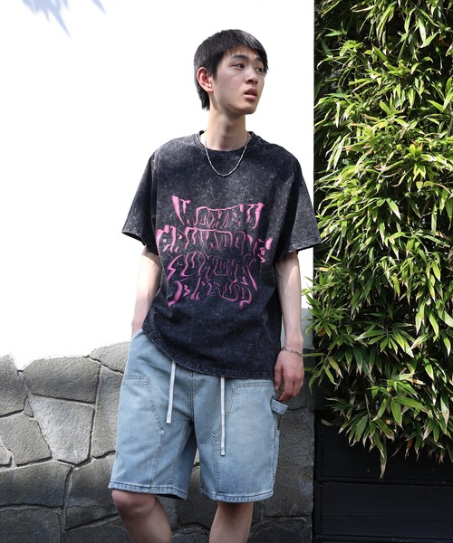 KTZ  タトゥープリントビッグTEE Tatoo Printed Long Sleeve TEE