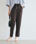 スラックス パンツ ＼再入荷/ セットアップ対...の詳細画像3