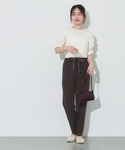 スラックス パンツ ＼再入荷/ セットアップ対...の詳細画像4