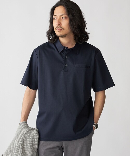 SHIPS（シップス） ポロシャツ SHIPS: クールタッチ スムース