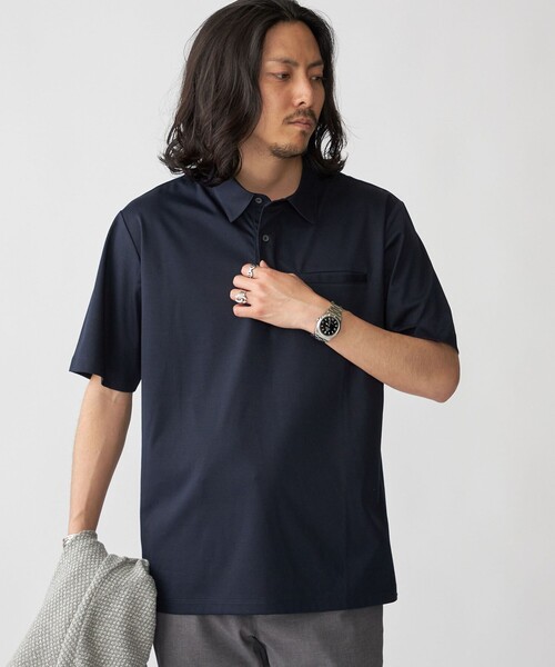 SHIPS（シップス） ポロシャツ SHIPS: クールタッチ スムース