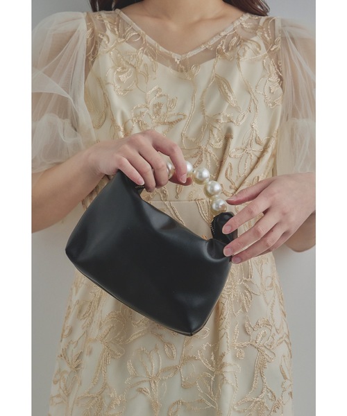 ニアナ（niana）/パールハンドルショルダーバッグ niana（ニアナ） ショルダーバッグ バッグ 2wayパールハンドル