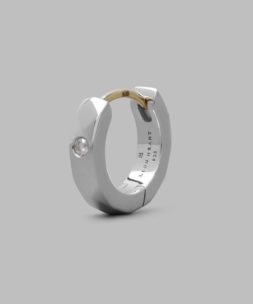 LION HEART ピアス LH for Gift カッティングフープピアス