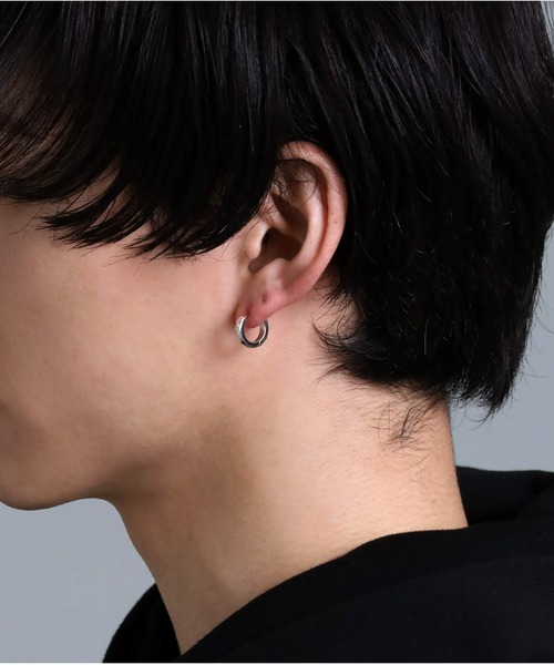 LION HEART ピアス LH for Gift カッティングフープピアス