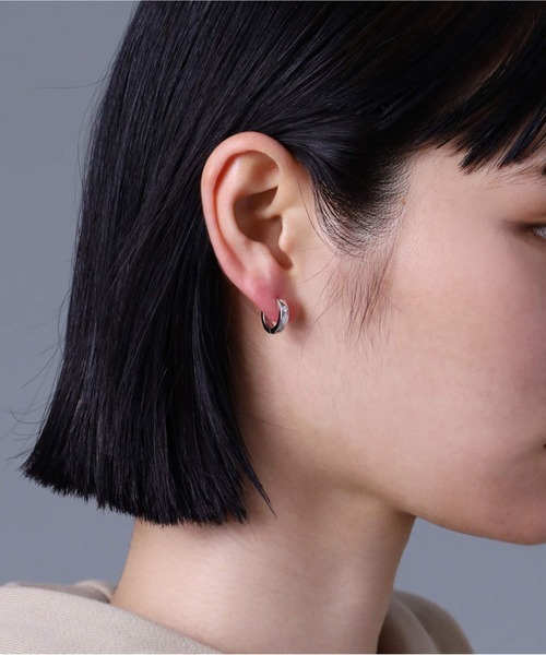 LION HEART（ライオンハート） ピアス LH for Gift カッティングフープ