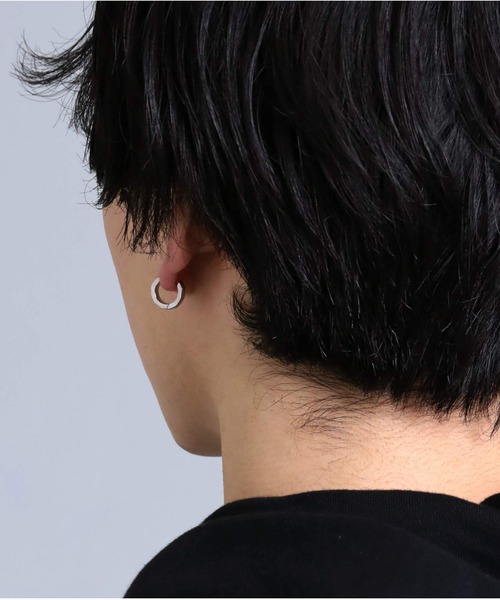 LION HEART ピアス LH for Gift カッティングフープピアス