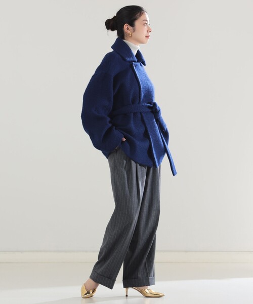 専用です。超美品です。値下げ可　AK+1 / ベルテッドツイードコートエーケーワ 専用です。超美品です。値下げ可 AK+1 / ベルテッドツイード