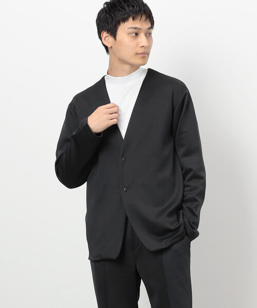 COMME CA ISM ジャケット ノーカラージャケット 「セットアップ