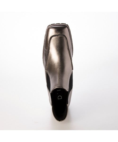 D'ICI（ディッシィ） ブーツ ワイドスクエアトゥタンクソールショート