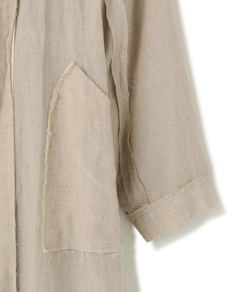 トレンチコート コート VOLTAGE CONTROL FILTER/ヴォルテージコントロールフィルター/Linen tielocken Coatの画像