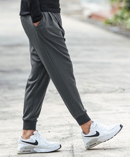 CAMBIO（カンビオ） パンツ mp12976-Dobby Stripe Jacquard Jogger