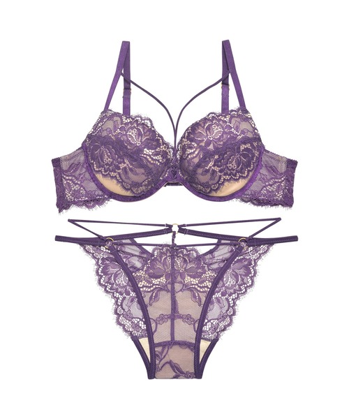 Reinest ブラジャー ショーツセット アグレアーブル レース
