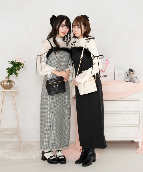 M-PREMIER ♡新品未使用♡定番ふわふわパニエつきワンピース apres jour ワンピース 「7周年記念アイテム」ふわふわスリット