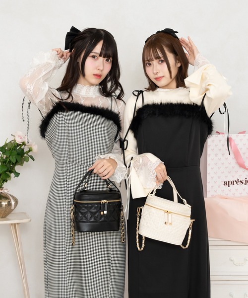 M-PREMIER ♡新品未使用♡定番ふわふわパニエつきワンピース apres jour ワンピース 「7周年記念アイテム」ふわふわスリット