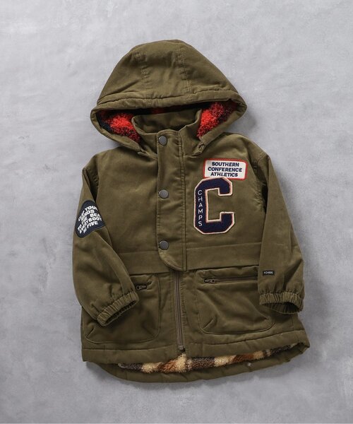 ✨美品✨パタゴニア　マウンテンパーカー　裏ボア迷彩キッズ　XXL Patagoniaパタゴニア マウンテンパーカーベージュ 裏ボア迷彩