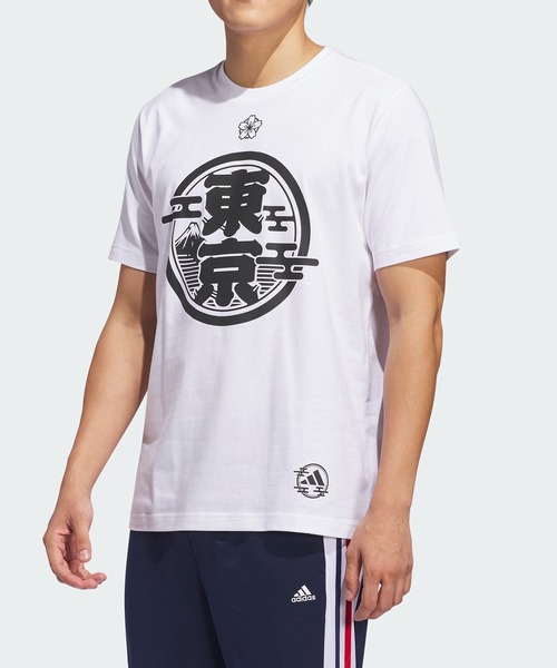 adidas tシャツ ハッピ 東京 半袖Tシャツ / アディダス メンズ