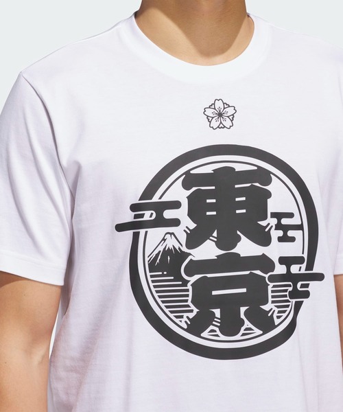 adidas tシャツ ハッピ 東京 半袖Tシャツ / アディダス メンズ