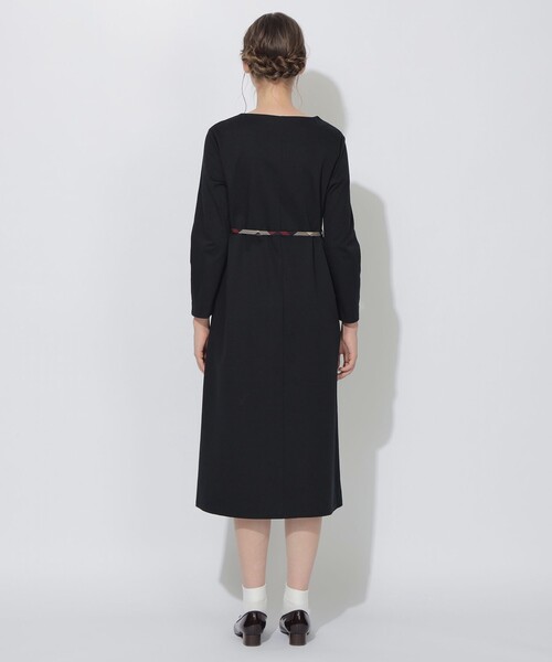 CB CRESTBRIDGE ワンピース アシンメトリーチェック切替Meワンピース