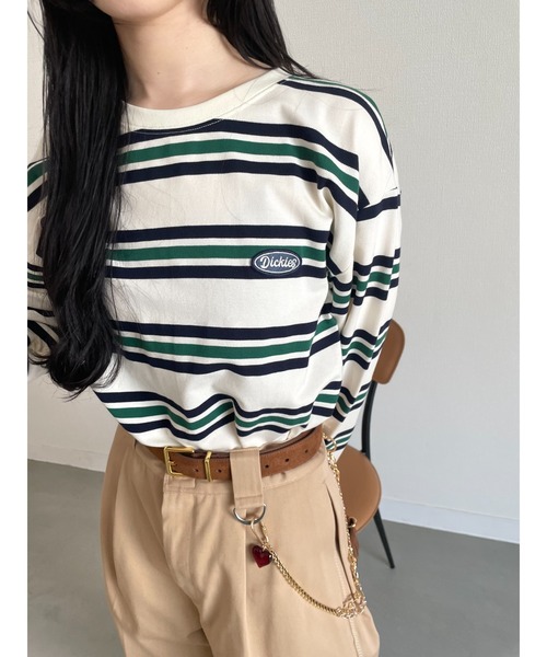 【LILY BROWN】×Dickies ステッチワークタックバギーパンツ セール】【Dickies×LILYBROWN】ステッチワークタックバギー
