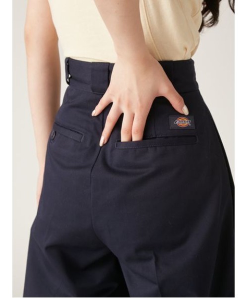 【LILY BROWN】×Dickies ステッチワークタックバギーパンツ セール】【Dickies×LILYBROWN】ステッチワークタックバギー