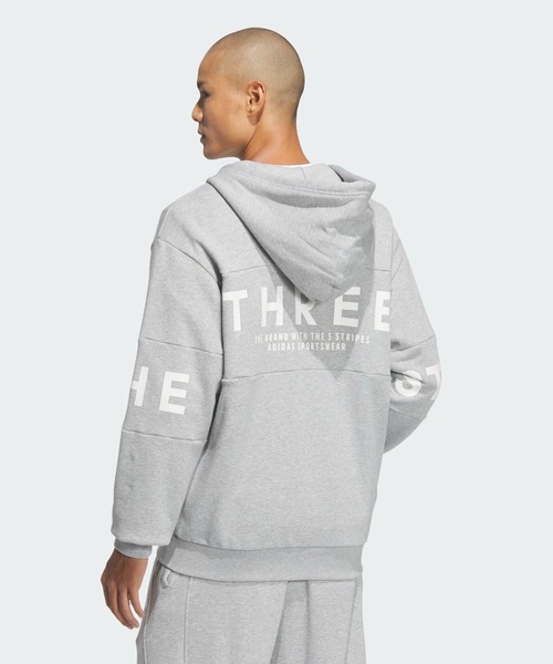 adidas ルーズフィット フレンチテリー パーカー 送料込 adidas パーカー ワーディングパック ルーズフィット フレンチ