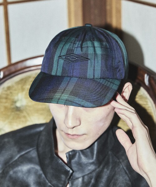 UMBRO■Mesh Hat■送料込 umbro キャップ 帽子 UMBRO/アンブロ 別注 Flat Visor 6Panel