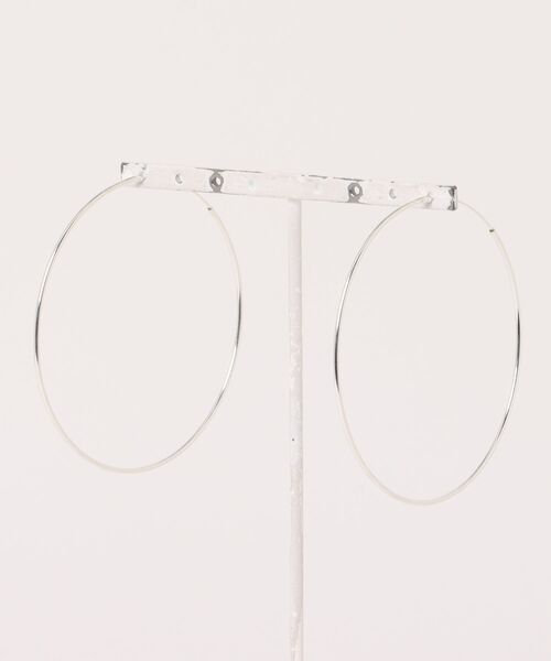 con affetto ピアス シルバー925フープピアス レディース メンズ