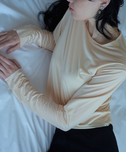IRIS47 tシャツ 「IRIS 47」velvety long tops/ベルベティ