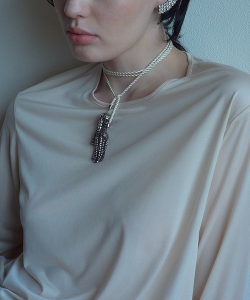 tシャツ 「IRIS 47」velvety long tops/ベルベティ ロング トップス レディース IRIS47 tシャツ 「IRIS 47」velvety long tops/ベルベティ