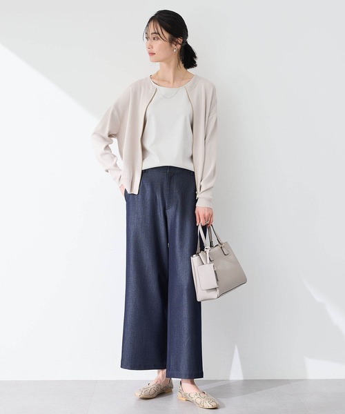 パンツ 2025SSENDSandMEANSRelaxed5PocketsDenim A/C DESIGN BY ALPHA CUBIC スラックス パンツ 2025春夏「洗濯