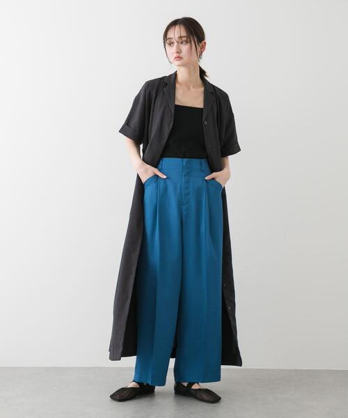 SENSE OF PLACE by URBAN RESEARCH パンツ ツイルサテンパンツ