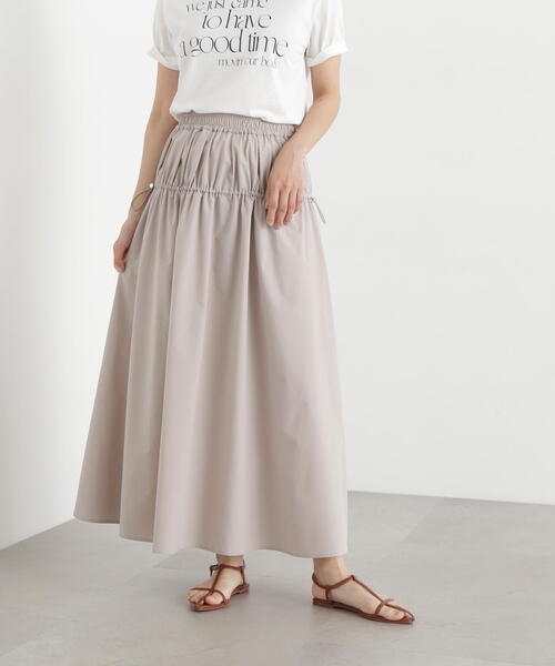 N.Natural Beauty Basic スカート 「PS/低身長サイズ」ドロスト