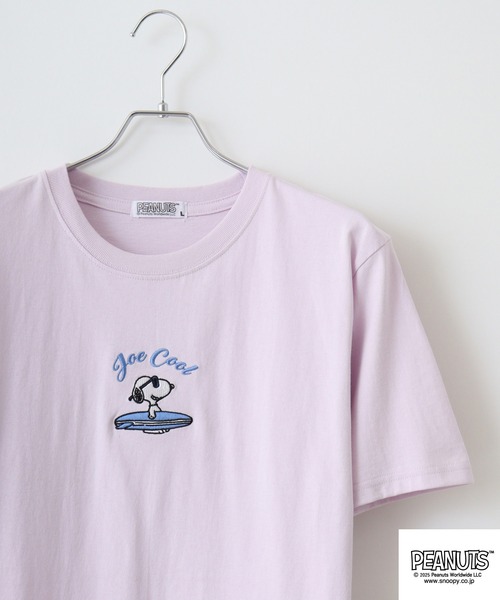 PEANUTS tシャツ 刺繍＆プリントTシャツ メンズ レディース