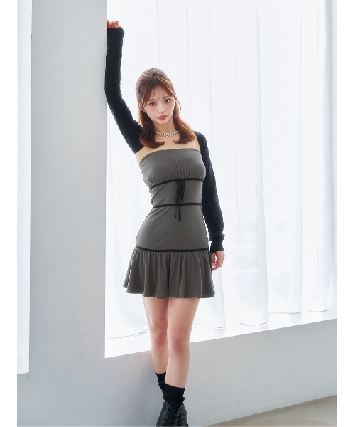 Darich パイピングベアミニワンピース パイピングベアミニワンピース – Darich (ダーリッチ)