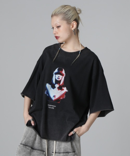 tシャツ DankeSchon/ダンケシェーン/CUTOFF S/S TEE WOMEN レディース メンズ