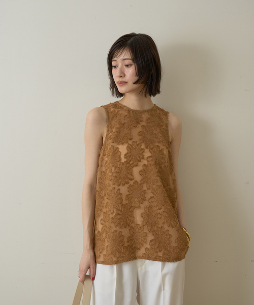ROUGE VIF Sophie ブラウス シャツ 「一部店舗限定」フラワー 