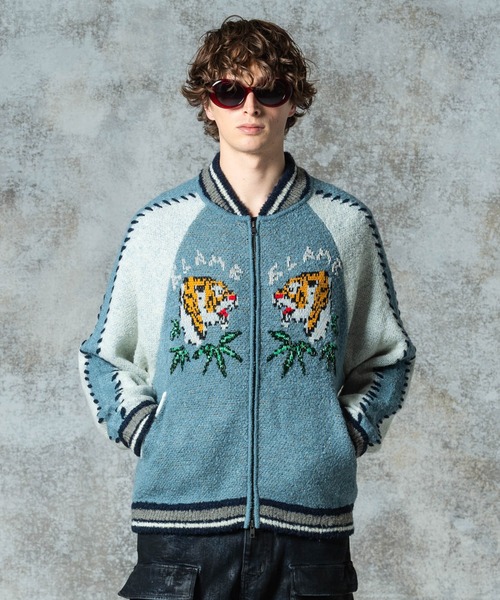 glamb スカジャン Knit Ska Jumper / ニットスカジャンパー