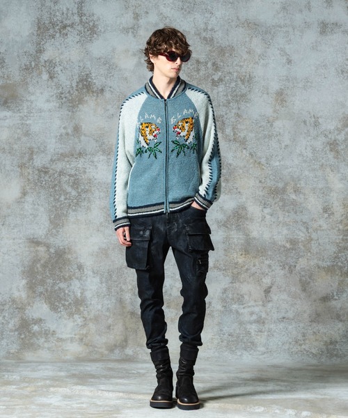 glamb スカジャン Knit Ska Jumper / ニットスカジャンパー