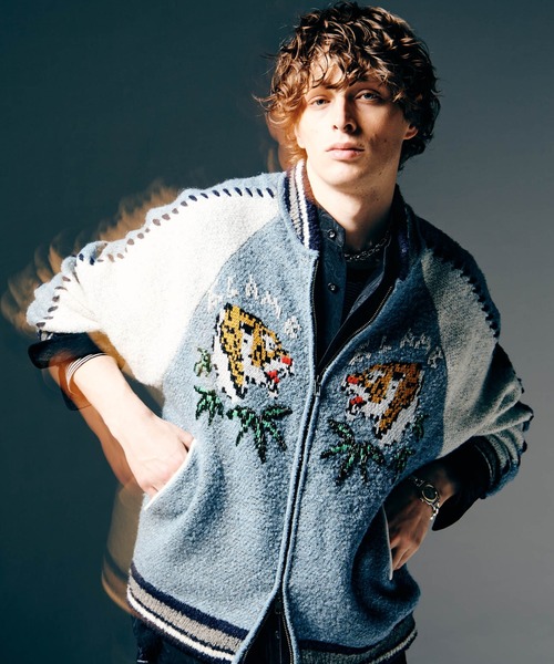 glamb スカジャン Knit Ska Jumper / ニットスカジャンパー