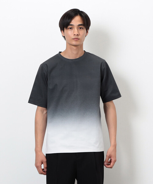COMME CA ISM（コムサイズム） tシャツ グラデーションプリントT