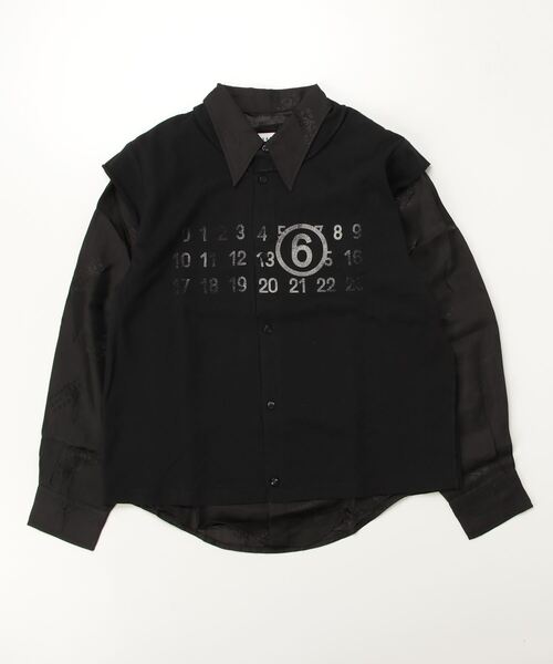 【専用】極美品✨ MM6 メゾンマルジェラ ストライプ 長袖シャツ kids 専用】極美品✨ MM6 メゾンマルジェラ ストライプ 長袖シャツ