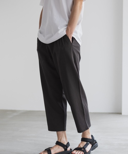 パンツ NAVY サッカー生地 アンクルパンツ メンズ レディース | NAVY（ファッション） | 07